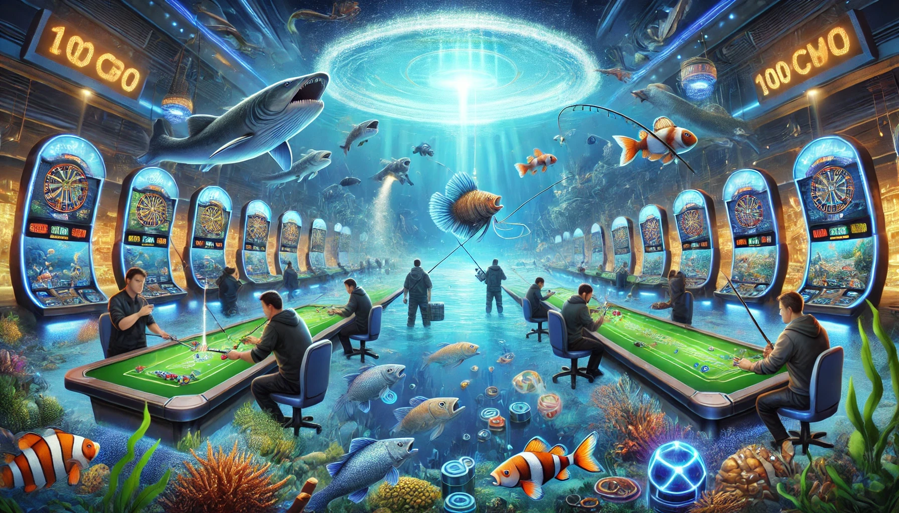 Advanced Techniques for 100Cuci Fishing Games - Logo - 100cuci77.com