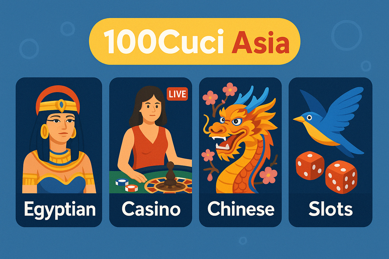 100Cuci Asia Game Offerings - 100cuci77